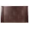 Dacasso DarkBrown Bonded Leather 30" x 18" Side-Rail Desk Pad PR-3603 - alternate 1